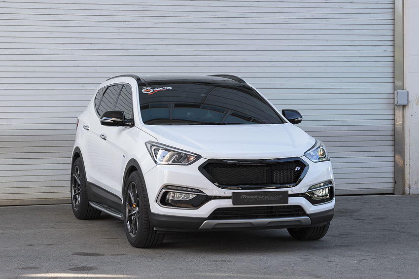 РЕШЕТКА РАДИАТОРА Roadruns НА HYUNDAI SANTA FE DM PRIME (НЕКРАШЕНАЯ)