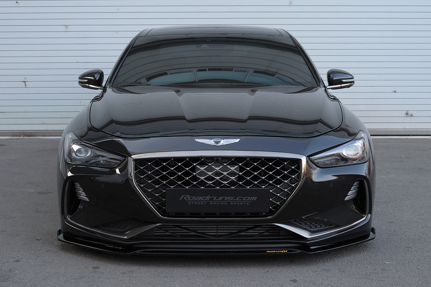 ПЕРЕДНЯЯ ГУБА Roadruns НА GENESIS G70