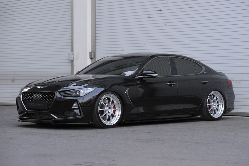 ПЕРЕДНЯЯ ГУБА Roadruns НА GENESIS G70