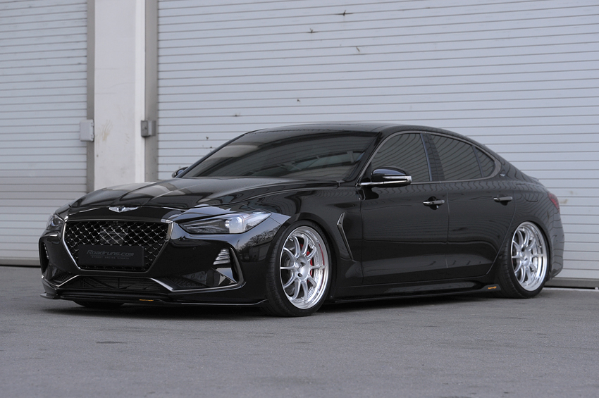 ПЕРЕДНЯЯ ГУБА Roadruns НА GENESIS G70