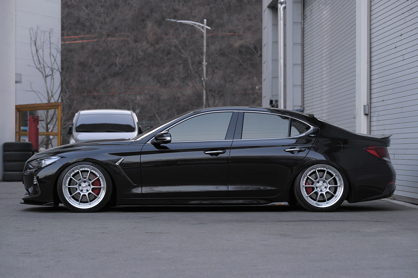 ПЕРЕДНЯЯ ГУБА Roadruns НА GENESIS G70