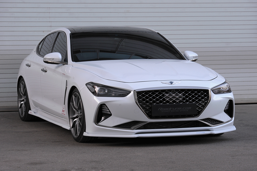 ПЕРЕДНЯЯ ГУБА Roadruns НА GENESIS G70